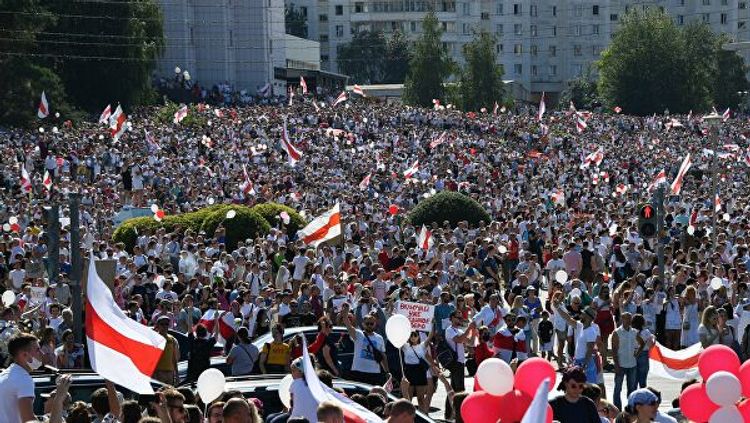Акция оппозиции в Минске прошла без задержаний