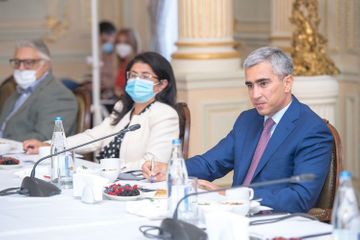 Состоялась встреча с группой известных деятелей культуры и искусства 