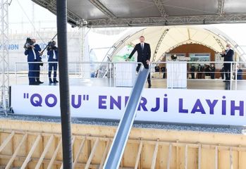 Президент Ильхам Алиев ознакомился со строительством электрической подстанции «Гобу» - ОБНОВЛЕНО-1