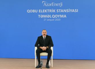 Президент Ильхам Алиев ознакомился со строительством электрической подстанции «Гобу» - ОБНОВЛЕНО-1