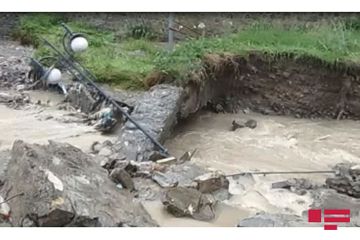 Проливные дожди нанесли ущерб в Шеки – ФОТО 