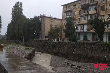 Проливные дожди нанесли ущерб в Шеки – ФОТО 