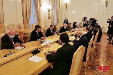 В  Москве состоялась встреча министров иностранных дел Азербайджана и России - ОБНОВЛЕНО-1