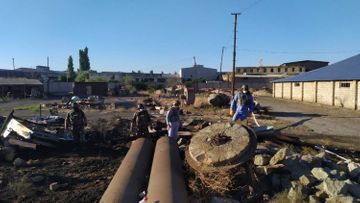В Баку на территории зернового комбината обнаружены боеприпасы - ФОТО