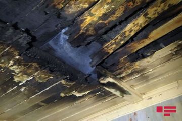 В Геранбое сгорел дом: погиб владелец дома, супруга получила ожоги - ОБНОВЛЕНО-ФОТО