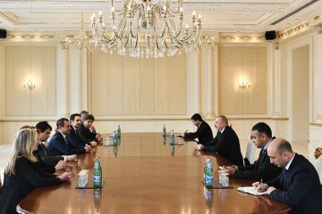 Президент Ильхам Алиев принял заместителя председателя Палаты депутатов Италии - ОБНОВЛЕНО