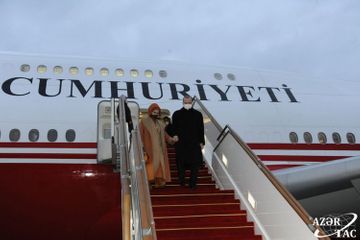 Президент Турции прибыл с визитом в Азербайджан - ОБНОВЛЕНО
