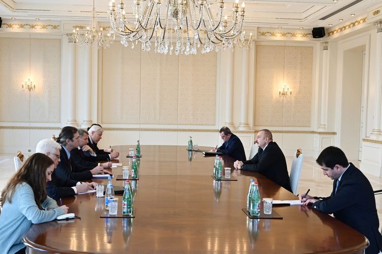 Президент Ильхам Алиев принял сопредседателей Минской группы ОБСЕ от Франции и США - ОБНОВЛЕНО