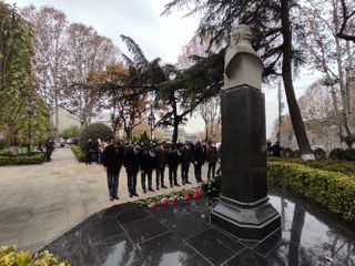В Грузии почтили память общенационального лидера Гейдара Алиева - ФОТО