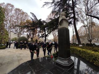 В Грузии почтили память общенационального лидера Гейдара Алиева - ФОТО