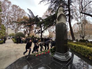 В Грузии почтили память общенационального лидера Гейдара Алиева - ФОТО