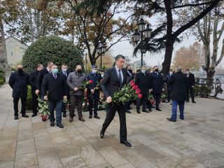 В Грузии почтили память общенационального лидера Гейдара Алиева - ФОТО