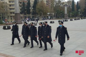 В Гяндже почтили память общенационального лидера Гейдара Алиева - ФОТО