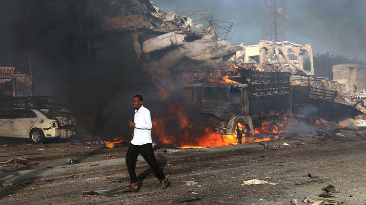 В столице Сомали прогремел взрыв