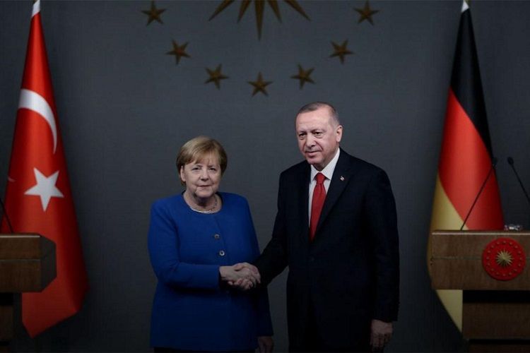 Эрдоган и Меркель обсудили отношения Турции и ЕС