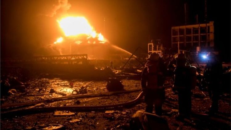Один человек погиб при взрыве на химзаводе в Китае