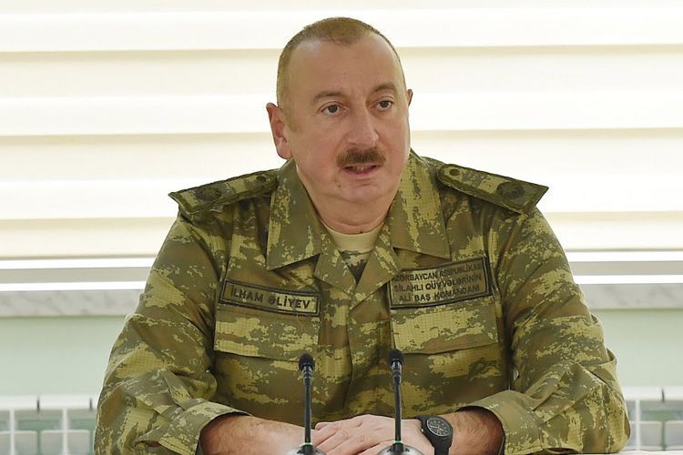 Ильхам Алиев: Пришли, захватили чужую землю, а затем стали утверждать, что это древняя армянская земля - ВИДЕО