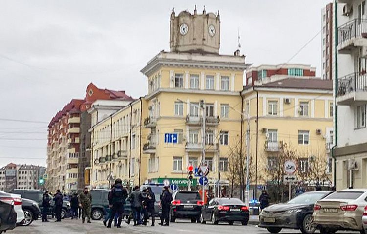 В Грозном произошла перестрелка, двое силовиков погибли