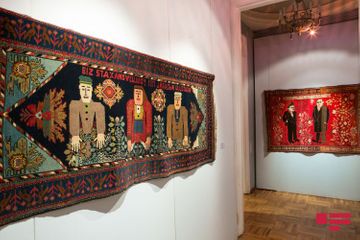В Москве открылась выставка «Эхо Советского Азербайджана. Ковер. Вышивка. Плакат» - ФОТО