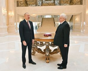 Президент Ильхам Алиев вручил Михаилу Гусману орден «Шараф»  - ОБНОВЛЕНО