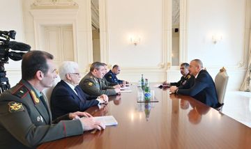 Президент Ильхам Алиев принял начальника Генштаба ВС России  - ОБНОВЛЕНО