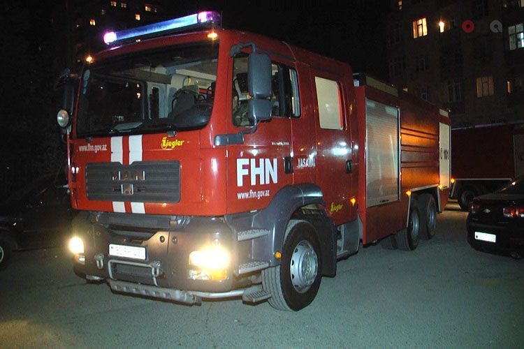 В результате пожара в Шамкире погиб 1 человек, 3 получили ожоги  - ОБНОВЛЕНО
