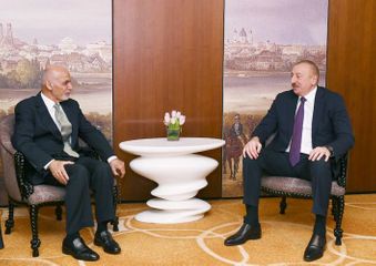 Президент Ильхам Алиев встретился в Мюнхене с президентом Афганистана - ФОТО - ОБНОВЛЕНО