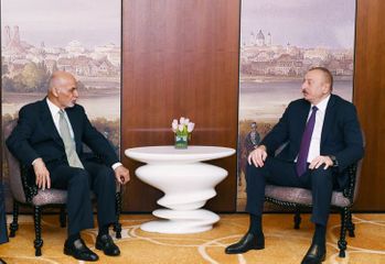 Президент Ильхам Алиев встретился в Мюнхене с президентом Афганистана - ФОТО - ОБНОВЛЕНО
