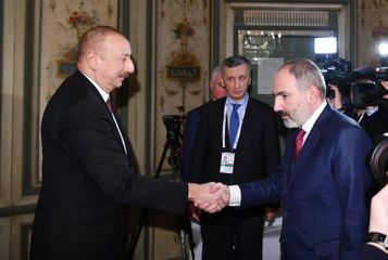 В Мюнхене состоялась встреча президента Ильхама Алиева с премьер-министром Армении