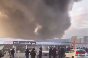 Пожар в торговом центре «Садарак» потушен - ФОТО - ВИДЕО - ОБНОВЛЕНО-2