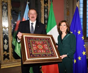 Президент Азербайджана Ильхам Алиев встретился с председателем Сената Италии - ОБНОВЛЕНО