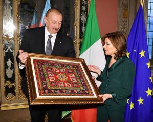 Президент Азербайджана Ильхам Алиев встретился с председателем Сената Италии - ОБНОВЛЕНО