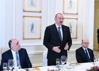 Состоялся рабочий обед президента Азербайджана с руководителями крупнейших компаний Италии - ФОТО - ОБНОВЛЕНО