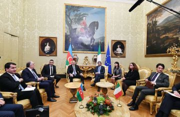 Президент Азербайджана встретился с председателем Палаты депутатов Италии  - ФОТО - ОБНОВЛЕНО