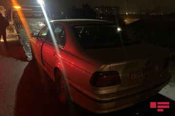 На шоссе Баку-Сумгайыт автомобиль переехал мужчину - ФОТО