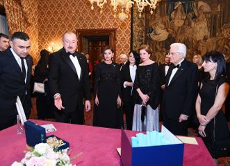В Риме дан государственный прием в честь президента Азербайджана 