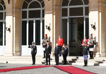 В Риме состоялась церемония официальных проводов президента Ильхама Алиева
