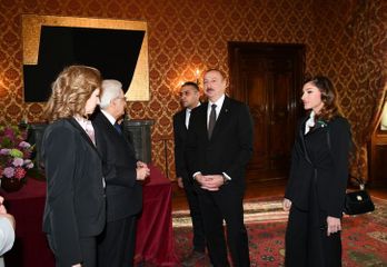 В Риме состоялась церемония официальных проводов президента Ильхама Алиева