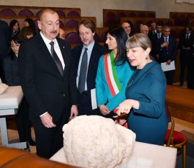 Президент Азербайджана встретился с мэром Рима - ФОТО - ОБНОВЛЕНО