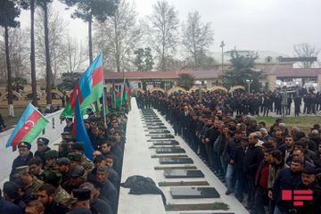 Похоронен военнослужащий, тело которого было найдено на азербайджано-армянской границе