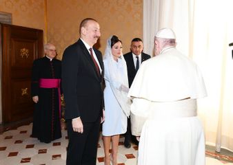Президент Азербайджана Ильхам Алиев встретился в Ватикане с Папой Франциском - ОБНОВЛЕНО