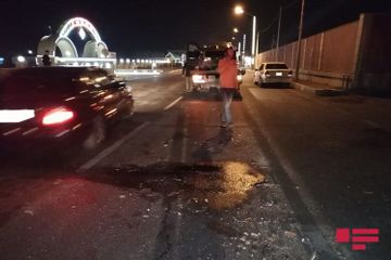 В ДТП в Сумгайыте пострадал один человек – ФОТО 
