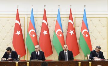 Подписаны документы между Азербайджаном и Турцией - ОБНОВЛЕНО