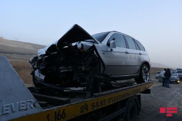 В Баку в результате тяжелого ДТП погибли три человека - ОБНОВЛЕНО-2 - ФОТО