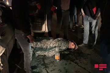 На шоссе Баку-Сумгайыт произошло ДТП, есть пострадавший - ФОТО