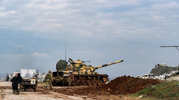 Турция нанесла ответные удары по позициям сирийской армии