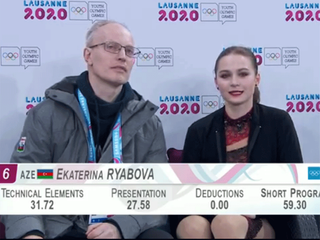 Азербайджанская спортсменка дебютировала на Юношеских зимних олимпийских играх
