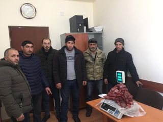 В Дашкесане задержаны 6 браконьеров