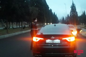 Дорожная полиция провела масштабный рейд в Гяндже - ФОТО