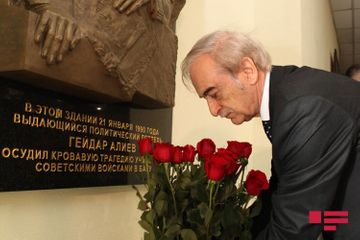 П.Бюльбюльоглу: Азербайджан никогда не отождествляет трагедию 20 Января с сегодняшней демократической Россией - ФОТО